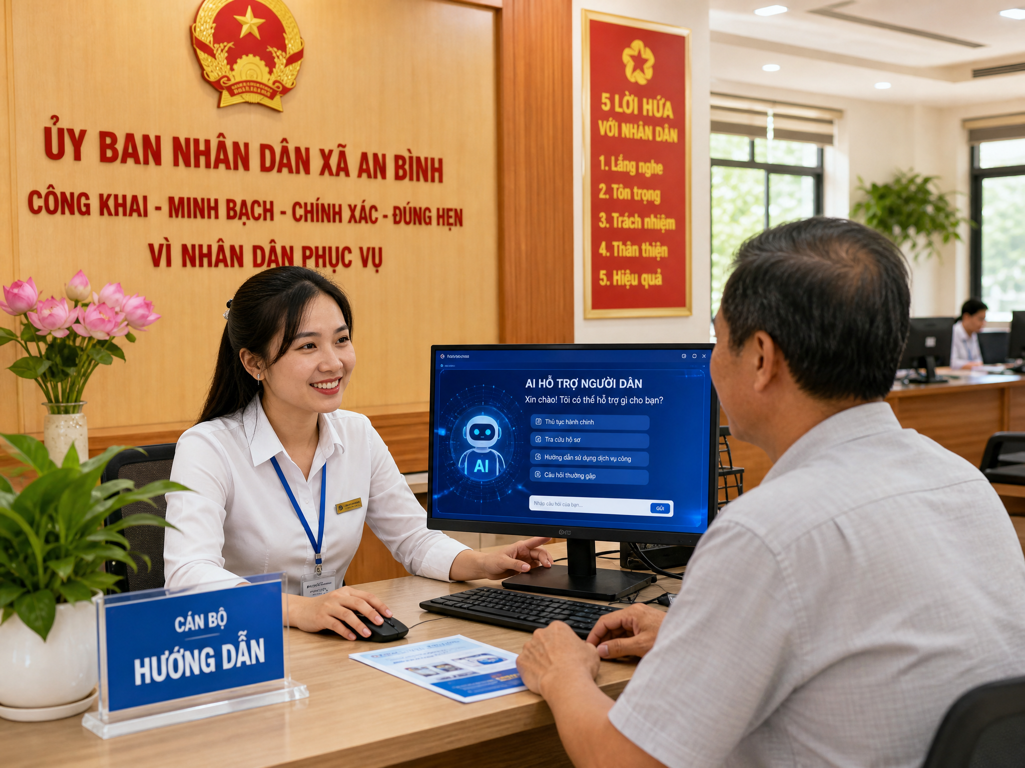 Trợ lý AI phường/xã